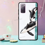 Orcas Whale &uuml;mbris Samsung Galaxy S22 Ultra S20 S21 FE S8 S9 S10 S22 Plus Note10 Note20 Ultra kate Galaxy S8