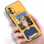 Anime Oya Haikyuu v&otilde;rkpalli silikoonist telefoni&uuml;mbris Xiaomi Redmi Note 11 10 9 8 Pro 11T 10T 10S 9S 8T 9 9A 9C 9T must kate jaoks Redmi 8
