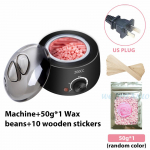 200CC Wax Heater soojem karvaeemaldusmasin k&auml;te ja jalgade keha SPA epilaatori jaoks parafiinvaha pott + vahaoad + puidupulgad