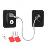 K&uuml;lmiku ukseluku komplekt v&otilde;tmetega Lapsekindel, t&ouml;&ouml;riistu pole vaja K&uuml;lmkapi turvalukk A