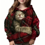 Kuuma kevade ja s&uuml;gise &otilde;huke laste armas kapuuts, 3D prinditud multifilm Moeprintsess Trend T&uuml;drukute riietuspidu vabaaja poiste jaoks 100CM