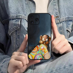 George Condo Art telefoni&uuml;mbris Samsung S20 S21 S22 S23 S24 Note 20 4G 5G Plus Ultra Black Soft Shell jaoks SamsungS24Ultra