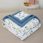 V&auml;rske Seersucker Printed Summer Cool Quilt &otilde;hukonditsioneeri tekk kerge ja hingav, nahas&otilde;bralik ja l&otilde;hnatu, ultraheli reljeef tootmine 100*150cm