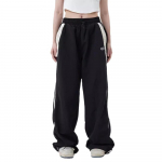 Naiste kaubap&uuml;ksid T&auml;navar&otilde;ivad Hip Hop laia s&auml;&auml;rega p&uuml;ksid Langevarju dressip&uuml;ksid Techwear Joggers Suured p&uuml;ksid 2XL must