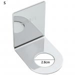 Roostevabast terasest du&scaron;igeeli rippuv hoidik, isekleepuv &scaron;ampoon konksuvaba desinfitseerimisvahendi riidepuu Small