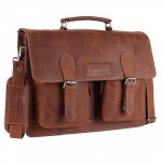 Nahast kontorikott meestele, nahast messenger kott meestele, 39,6 cm s&uuml;learvutikott meestele
