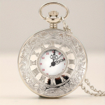 Rooma numbritega kvartsist taskukell meeste naiste &otilde;&otilde;nsad vanad k&auml;ekellad ketiga meestele kingitused