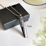 GemChic Unisex uus isikup&auml;rastatud &uuml;lej&otilde;uk&auml;iv hundihammaste sulamist ripats kaelakee lahe vintage kett s&uuml;nnip&auml;evaks j&otilde;uluehteid