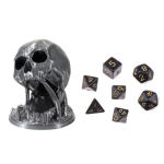 Kolju Kuubikutorn Kolju DND Kuubikute Veeretorn Lauam&auml;ngude RPG M&auml;ng D&D Kuubikute Vangla Tarvikud Rollim&auml;ngude Kuubikutorn Kodu Kontori Raamaturiiuli Kaunistuseks h&otilde;be