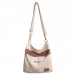 Retro &otilde;lakotid naistele vabaaja kunstnahast seemisnahast Crossbody kott 2024 talvine naiste vargusvastane suure mahutavusega t&auml;nava ostukott beež