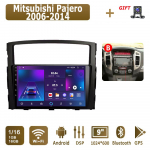Android Autoraadio Mitsubishi Pajero 2006-2014 jaoks Multimeediapleier Peaseade Stereo GPS-navigatsioon BT WIFI 1+16GB 1+16GB,B