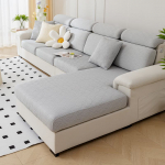 Veekindel ja Kassi k&uuml;&uuml;niste kindel diivanikate Suvine padjakomplekt, universaalne neljaks hooajaks. 45*45 pillowcase piparm&uuml;ndiroheline v&auml;rv