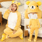 Animal Kigurumi Unicorn Onesie T&auml;iskasvanute Multifilmide magamisriided Naiste Meeste Pidžaamad Naljakas flanellist Pehme Koduriietus &Uuml;heosaline Jumpsuit Cosplay Kost&uuml;&uuml;m s
