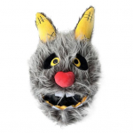 Plush mootorratta kiivri kate Dekoratiivne tolmukindel universaalne multikas Devil Bunny Bee Santa Cow A