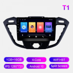 Androidi autoraadio Ford Transit Tourneo Custom 2012-2021 multimeediumipleieri peakomplekti stereo-GPS-i navigatsioonis&uuml;steemi jaoks BT WIFI 1+16 GB 1+16GB