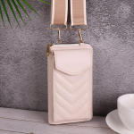 Uus V-kujuline mobiiltelefonikott Multifunktsionaalne moodne Crossbody kott, suure mahutavusega &uuml;hev&auml;rviline mitmek&uuml;lgne naiste &otilde;lakott 11.5x4x19.5cm