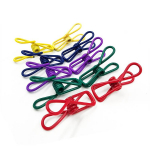 10 v&auml;rvilist multifunktsionaalset riietekuivatusklambrit Fikseeritud fotoklamber Riideklamber Libisemisvastane riideklamber Tihendusklamber 10-piece pack