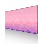 Leopard Print lauamatt Roosa klaviatuurimatt Kodukontori tarvikud Suur hiirematt Inspirational Quote