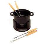 Service &agrave; Fondue - Staub - 1400423 - &Scaron;okolaad - Noir Mat - 10 cm