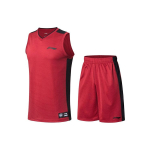 Li Ning Meeskonna vest Korvpallivorm V&otilde;istlus Vabaaja spordidress Mehed Spordir&otilde;ivad Granaadipuna AATN061-6 5XL red