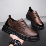 Mood H&auml;rrasmeeste Kleit Kingad Meeste Brogues Oxfords Kvaliteetsed &uuml;likonnakingad meestele vabaaja klassikaline meeste &auml;rikleit Nahast kingad 38 must