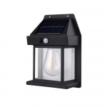 V&auml;lis p&auml;ikeseenergia seinalamp veekindel volframh&otilde;&otilde;glamp induktsioonlamp majapidamises kasutatava aia seinavalgusti villa valgustus &ouml;&ouml;valgus black-1pcs