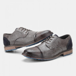 Moodsad Meeste Ametlikud Kingad Briti Retro Brogue Kingad Meeste Vabaaja &Auml;ri Nahast Oxfords Meeste Kontori Pidulikud Kingad Madalad 42 (US 8)