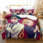 3D Prindiga Anime Blend S Voodipesukomplekt Poisid T&uuml;drukud &Uuml;heinimesevoodi Queen Size King Size Tekikott Padjap&uuml;&uuml;r Voodi poisid T&auml;iskasvanud Kodu Tekstiil 70x133cm 2pcs