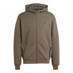Adidas Designed For Training t&auml;ispika lukuga dressipluus Meeste Jakk Oliiviroheline IY1133 XL