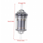 Universaalne &otilde;hudiiselfiltri pargisoojendi osade vahetus k&uuml;tte&otilde;lifilter, sobitada veoautobussi haagissuvila autohaagised must