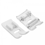 2tk rull&otilde;mblusmasina pressjalg pluss mittekleepuv siksakiline pressjalg Singer Brotheri madala varrega &otilde;mblusmasinale