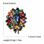Atmosf&auml;&auml;rilisest k&otilde;rgkvaliteetsest sulamist kristallklaasist pross Peen ja mitmek&uuml;lgne naiste &uuml;likond kardigan korsaaž ehten&otilde;el
