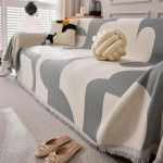 Boho Jacquard &scaron;enill-diivanir&auml;tik tuttidega, kahepoolne, elutuppa telkimiseks piknikuks suur tekk vaba aeg l&otilde;&otilde;gastumiseks rannas 180x90