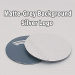 4TK/Komplekt 56MM Auto Ratta Rummu Kapslid Keskmine Kate Embleemid Kleebis Model 3 Y S X V&auml;rviline Alumiinium Kumer 4Pcs Grey Silver