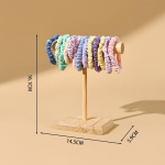 Kaasaskantav k&otilde;va puidust k&auml;ev&otilde;rukett T-varras rack ehtedisplei stend k&auml;ev&otilde;rude, k&auml;ev&otilde;rude, kellade, kaelakeede jaoks, koduorganisaator, hoidik, vitriin