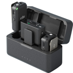 DJI mikrofon x 2 vastuv&otilde;tjat x 1 laadimine juhtmevaba lavalieri mikrofoni edastuskaugus 250 m 15 tundi t&ouml;&ouml;tamist m&uuml;rasummutus &Uuml;hildub arvutiga iPhone must