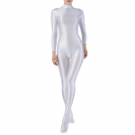 Naised k&otilde;hnad l&auml;ikiv kogu keha v&otilde;imlemine Aktiivr&otilde;ivad Bodysuit Jumpsuit Sukeldumine Surfamine Jooga Ujumiskost&uuml;&uuml;m Klubi Show Pole Dance Kost&uuml;&uuml;m XXL valge