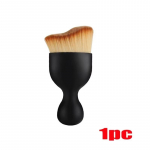 Auto sisepuhastushari Keskkonsooli puhastusvahend &Otilde;huava puhastus Superpehme hari Tolmuhari Auto pragude tolmueemaldushari 10X6X3CM must