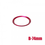 1 tk Auto v&auml;liskujunduse tarvikud Auto eesmine tagumine logo &uuml;mbritsev r&otilde;ngas kroomitud metallist r&otilde;ngas BMW 82 Mm ja 74 mm embleemiga kapuutsile