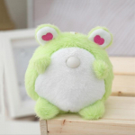 Bubble Frog Palus m&auml;nguasi v&otilde;tmehoidja ripats lokkis konnanukk riided DIY tarvikud p&uuml;ksid aksessuaarid t&uuml;drukutele kingitus 12cm