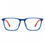 LENSKART BLU | Nullil&auml;&auml;tsega arvutiklaasid | Blokeerib kahjulikke kiirteid | T&auml;israamiga ristk&uuml;likukujuline | 100% UV-kaitsega | Unisex | Suur | LB E16220 - C1