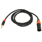 3,5 mm kuni XLR-i adapteri kaabel Mini Jack Aux-XLR-i isane helikaabel mobiiltelefoni s&uuml;learvuti k&otilde;lari jaoks
