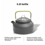 Suure mahutavusega kaasaskantav v&auml;lik&auml;mpingu teekann ja veekeetja DS-08 roheline