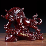 29x15x23cm Wall Street Resin Zodiac Bull Decoration Office Business Opening Gift Artificial Animal figurine home decor 29x15x23cm