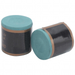 2 tk piljardikii otsikud kriit NoSlip piljardilaua pulk kriit piljarditarvikud(Tumeroheline ) tumeroheline v&auml;rv