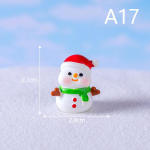 1 tk minivaik J&otilde;uluvana Lumememme Ornament Mikromaastik J&otilde;ulukaunistused Kodu Desktop Park Decor