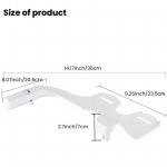 Kahe otsikuga nutikas bidee iste &ndash; mitteelektriline piiri&uuml;lene tualettruumi puhastusvahend American Standard 15/16 Cleaner