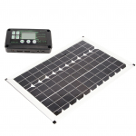100W p&auml;ikesepaneeli komplekt 220W inverter MPPT kontroller kahekordne USB-v&auml;ljund p&auml;ikesepatarei laadimispaneel autole