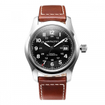 Hamilton H70555533 Khaki Field Meeste Nahkkiir H70555533