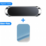 Magnetilise autotelefoni hoidja armatuurlaua miniriba kujuga alus iPhone'i jaoks Samsung Xiaomi metallist magnetiga GPS-auto seinakinnitus